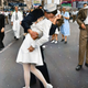 Imagen para el artículo titulado Fotografías en blanco y negro míticas, coloreadas digitalmente